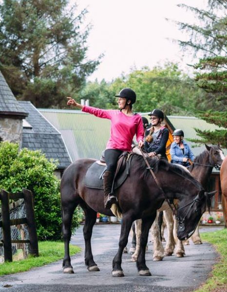 Horse riding tour for the whole family during a cruise